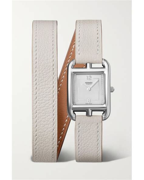 hermes kelly watch white|Hermes cape cod double tour.